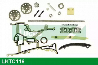 LUCAS ENGINE DRIVE lktc116 -  Комплект цели привода распредвала